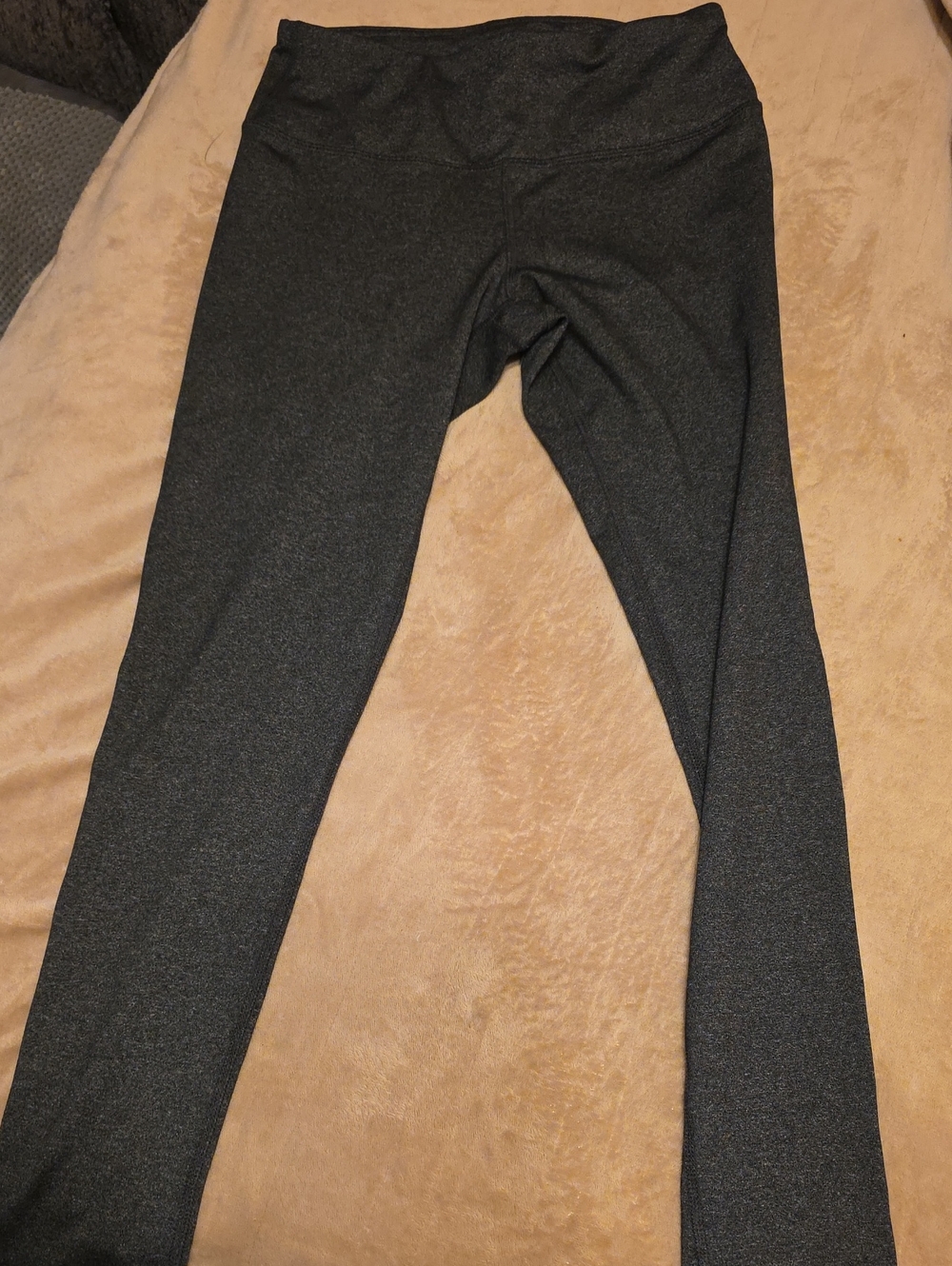 Reflex 90°Degree Heather Dark Gray Performance Leggings